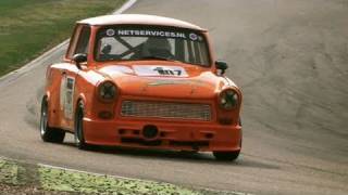 YTCC Hockenheimring 2011  Trabant 601 mit Wolfgang Ziegler [upl. by Lourdes]