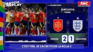 EspagneAngleterre  Le goal replay RMC de la finale de lEuro 2024 [upl. by Thgiwed892]