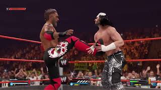 WWE 2K24  Matt Hardy VS Adam Edge Copeland Special Ref Lita [upl. by Delora91]