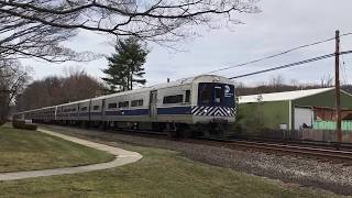 MetroNorth Railroad HD 60fps Budd M3A EMUs on Harlem Line Train 664 4219 [upl. by Idihc276]