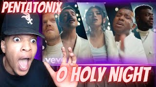 SPEECHLESS FIRST TIME HEARING  PENTATONIX  O HOLY NIGHT  REACTION [upl. by Ridan740]