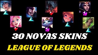 Todas as 30 Novas Skins do League of Legends [upl. by Grose]