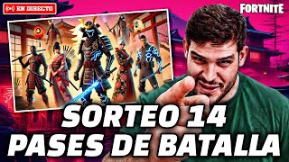 🎁SORTEO🎁14 PASES DE BATALLA NUEVO CAPITULO 6 fortnite epicpartner fortniteclips remix [upl. by Hewes]