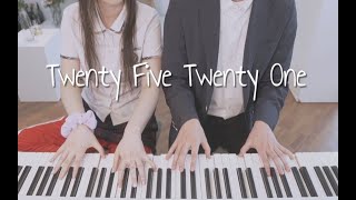 韩剧《Twenty–Five Twenty–One》OST大串烧 四手连弹 Bella amp Lucas [upl. by Ahsatin]