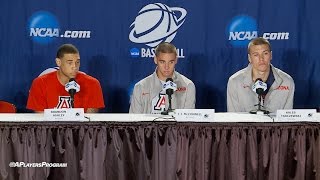 Arizona Players Open Practice Press Conference Rd 2 [upl. by Noemys]