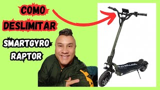 COMO DESLIMITAR smartgyro raptor  VELOCIDAD [upl. by Frederico]