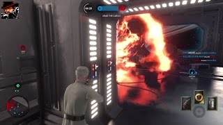 STAR WARS Battlefront Death Star Cargo gameplay No commentary [upl. by Rodl657]