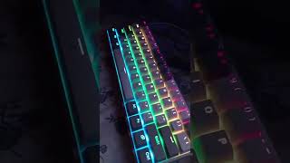 NEW Keyboard 🔥 Redragon K617 Fizz rgb gaming shorts [upl. by Oremor]