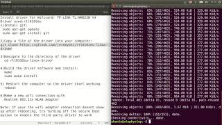 How to install TP LINK TL WN822N v4 driver in Ubuntu16 04 [upl. by Sherwynd570]