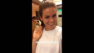 Kelley OHara Scares Ya Punks Allie Long amp Mal Pugh ToN IG Story  72417 [upl. by Scherman]