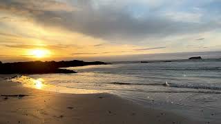 Sunset over Pollan Bay Ballyliffin Donegal [upl. by Vachel]