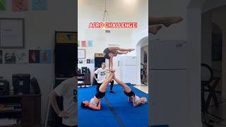 ACRO CHALLENGE  Would you try this shorts acro viral [upl. by Namijneb]