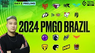 🔴 PMGO PRELIMS DAY 2 LETS GOOO pubgmobile pubgm livestream live [upl. by Nellak]