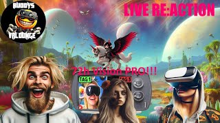 VR Freak Reaction 6 quotVera im Wunderland 72h mit der VISION PROquot [upl. by Yonah]