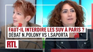 Bientôt une interdiction des SUV à Paris [upl. by Rog]