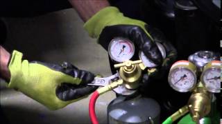 How to Setup a Oxy Acetylene Torch Set [upl. by Aisek610]