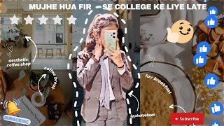 Do you also reach college late😢😱youtube college dailyvlog vlogger [upl. by Adnalra389]