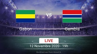 Gabon Vs Gambia Live  1 Goal For Gabon  Active Tv Goal Update [upl. by Hauck644]