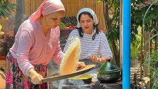 Cooking cabbage rolls in the traditional way in the village [upl. by Feil]