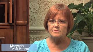 Transcatheter aortic valve replacement TAVR Patient Testimonial [upl. by Lisan948]