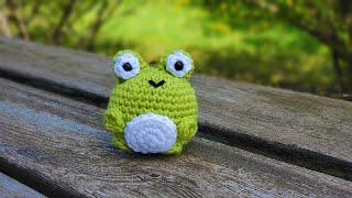 Frog Crochet Pattern 🐸 Easy Step By Step Crochet Pattern [upl. by Anerak]