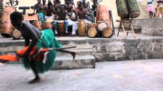 Asafo War Dance Traditional African DancePart 1 [upl. by Gnouhk]