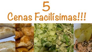 5 cenas fáciles y deliciosas para Monsieur Cuisine o Thermomix [upl. by Boonie848]