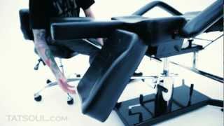 TATSoul 370S Tattoo Client Chair Review [upl. by Ecire82]