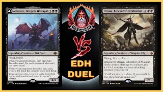 MonoBlack Commander Duel Aclazotz VS Drana [upl. by Doniv]