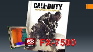 AMD FX7500 System Gaming Test – CoD Advanced Warfare [upl. by Enneles]