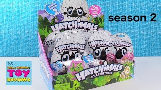 Hatchimals CollEGGtibles Season 2 Full Box Palooza Surprise Egg Toy Review  PSToyReviews [upl. by Arihppas422]