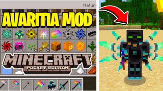 Como BAIXAR e INSTALAR o ADDONMOD do AVARITIA Para MINECRAFT PE 120 MCPE e Bedrock [upl. by Ammej918]