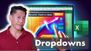 Excel Tricks Switch Charts with a Simple Dropdown Menu [upl. by Gelman]