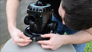 How To Install A Pool Sand Filter  Rx Clear Radiant 24quot Review [upl. by Heinrike371]