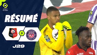 STADE RENNAIS FC  TOULOUSE FC 1  2  Résumé  SRFC  TFC  20232024 [upl. by Raney]