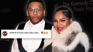 Ashanti Is Pregnant amp Engaged To Nelly [upl. by Ilario]