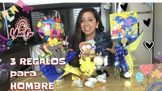 🎁🎁🎁3 REGALOS para HOMBRE  fáciles y hermosos😍 [upl. by Eadahs]