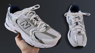 HOW TO LACE NEW BALANCE 530 STANDARD WAY [upl. by Siram965]