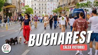 Bucharest Romania 🇷🇴  May 2024  4K  Walking Tour [upl. by Drahsar]