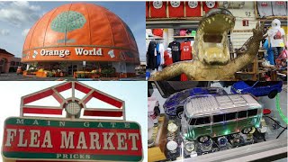 Visit to Orange World amp Main Gate Flea Market Kissimmee [upl. by Gillmore]