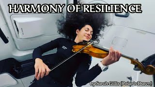 HARMONY OF RESILIENCE Violin cover by Sarah Gillis  Reys Theme by John Williams  Polaris Dawn [upl. by Ynattir]