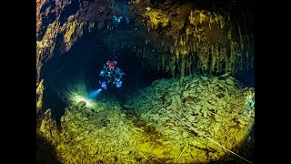 Slovak Opal Mines diving  Slovenske Opalove Bane [upl. by Ardnuaet161]