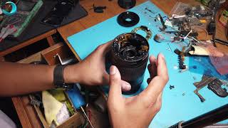 Canon 55250mm Lens Error 01 Repair [upl. by Aifas301]