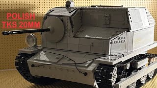 LEGO RC TKS 20MM TANKETTE [upl. by Accebor927]