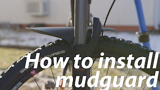 Installing a Rear Mudguard on My Hardtail MTB [upl. by Griff]