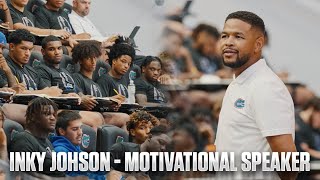 Inky Johnson  quotFootball is a part of the jOURneyquot [upl. by Eniluqaj]