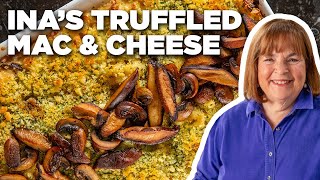 Ina Gartens Truffled Mac And Cheese  Barefoot Contessa  Food Network [upl. by Nnayelhsa]