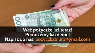 Pożyczka dla Ciebie w chwilach gdy potrzebujesz wsparcia finansowego [upl. by Cresida295]