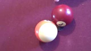 Easy Pool Trick Shot  Make Two Billiard Balls in One Shot [upl. by Llib255]