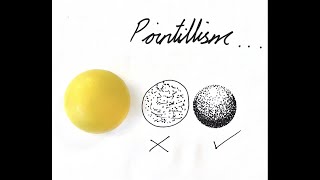 An introduction to Georges Seurats pointillism technique [upl. by Ynes]